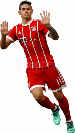 James Rodriguez Png Pic (red, maroon, black)