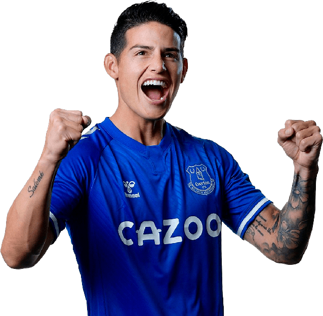 James Rodriguez Png Transparent (black)