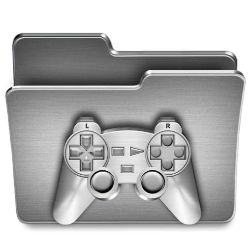 Games Transparent Background (black, gray, silver, white)