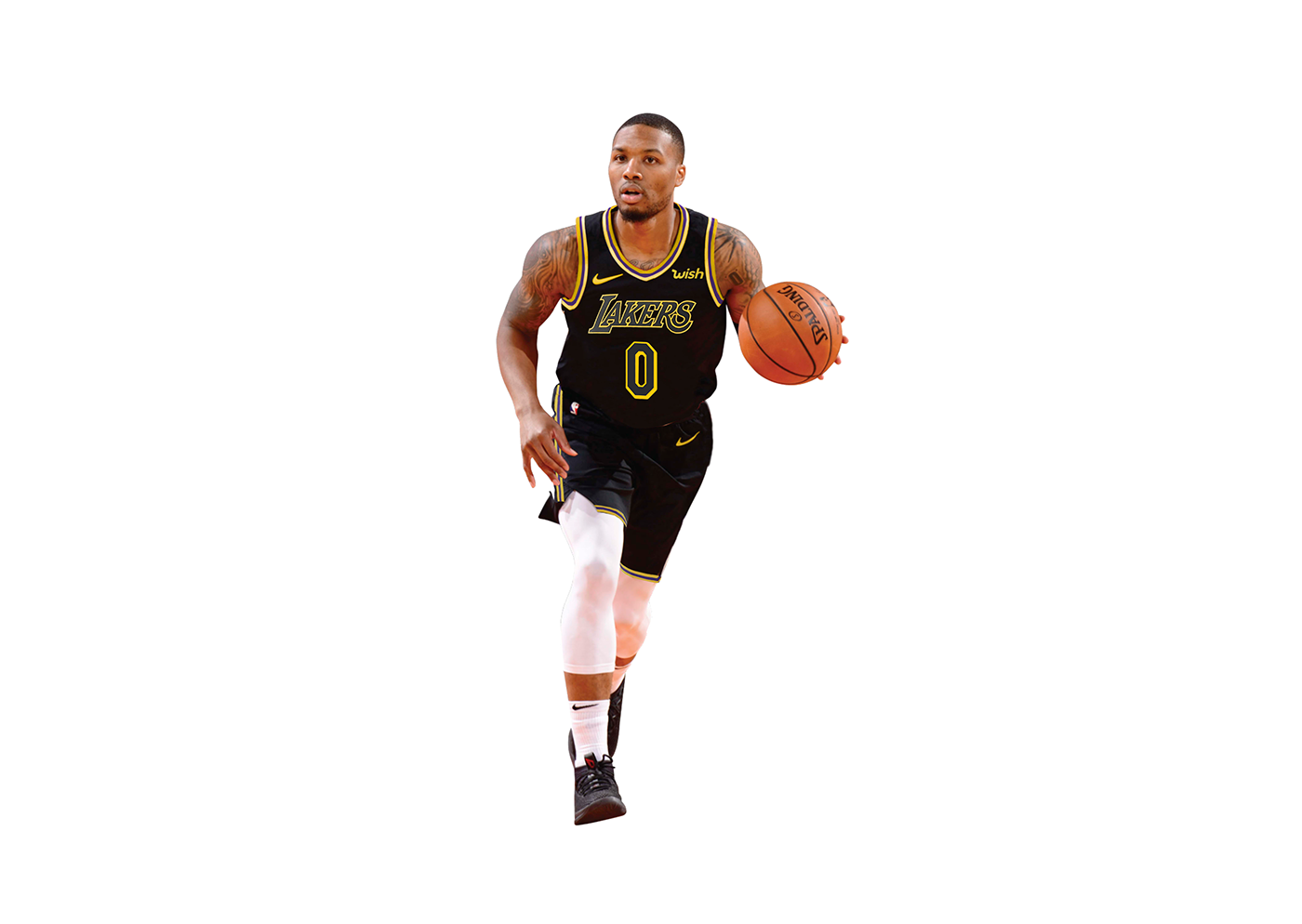 Damian Lillard Png Image (black)