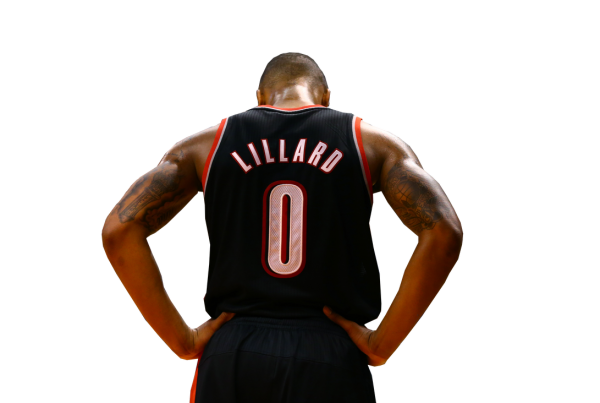 Damian Lillard Png Isolated File (black)