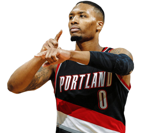 Damian Lillard Png Picture (black)