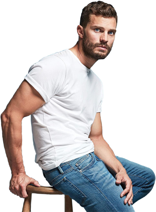 Jamie Dornan Png Background (black, lavender, white)