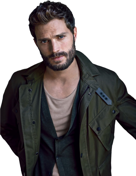 Jamie Dornan Png File (black)