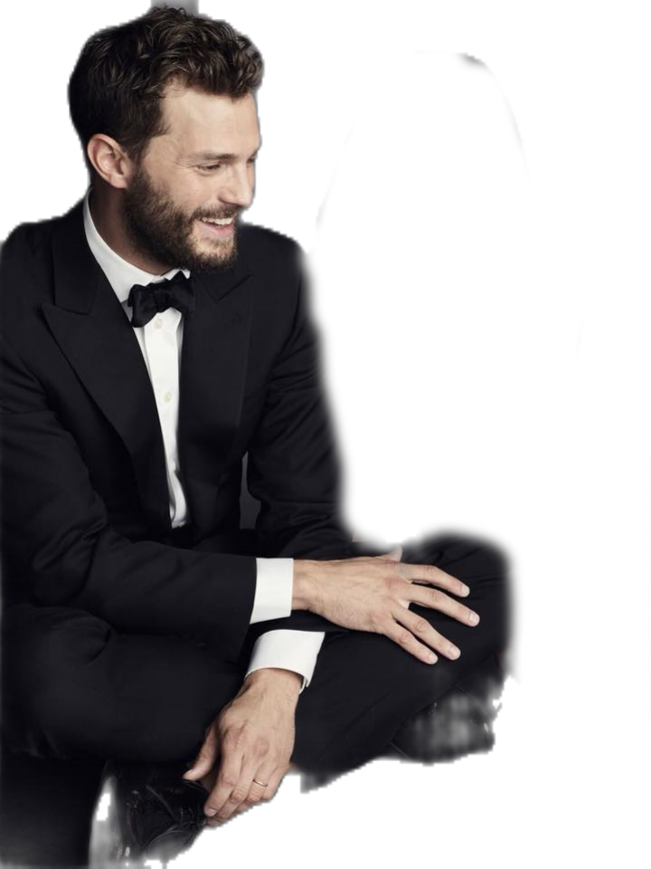 Jamie Dornan Png File (black)