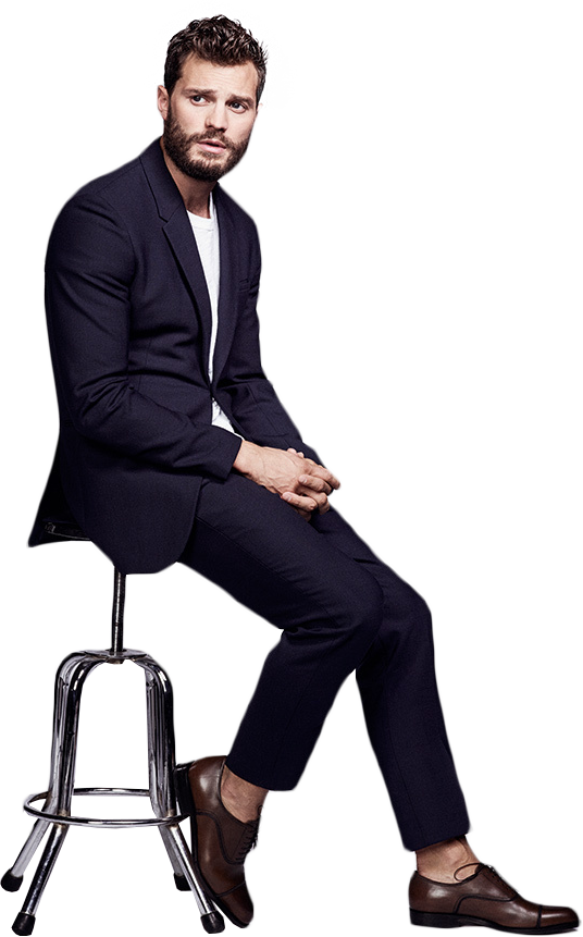 Jamie Dornan Png (black, lavender, white, silver)