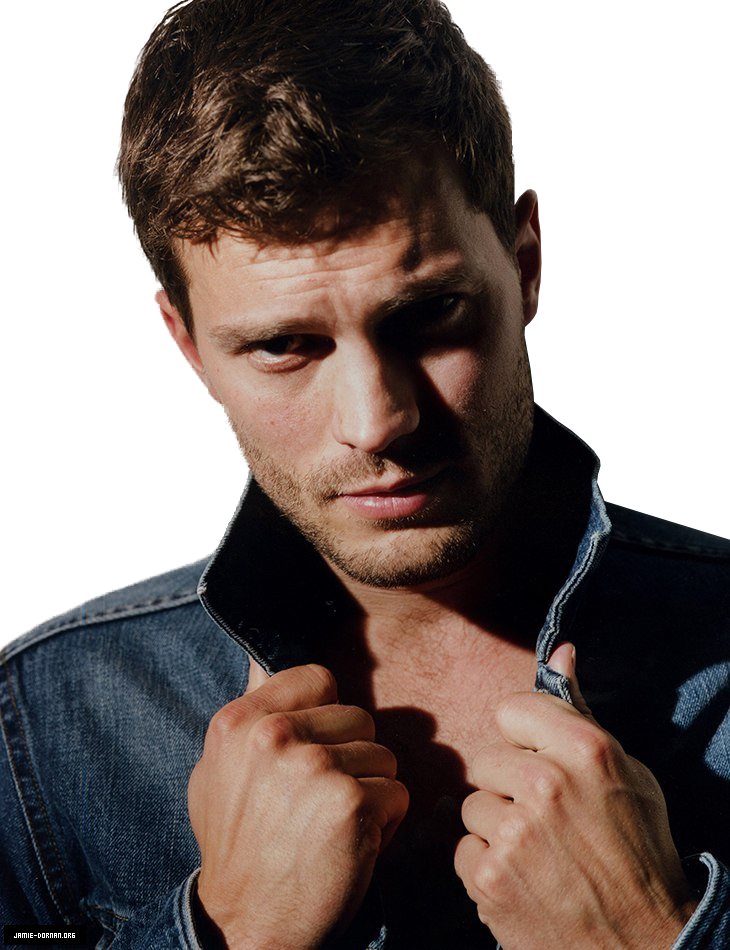 Jamie Dornan Png1 (black, white, silver)