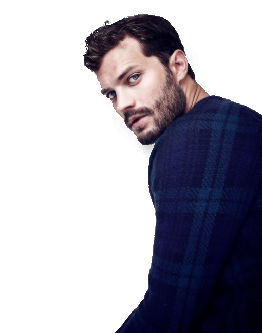 Jamie Dornan Transparent Background (gray, silver, lavender, white, indigo)