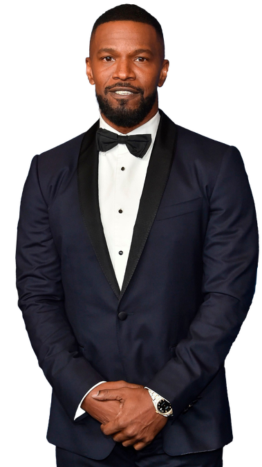 Jamie Foxx Png File (white, black)