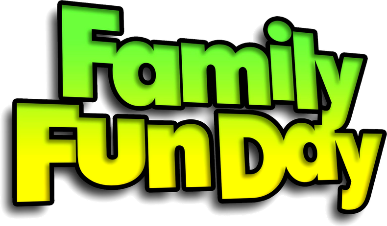 Family Day Logo Png File (lime, yellow, white, lavender, black)