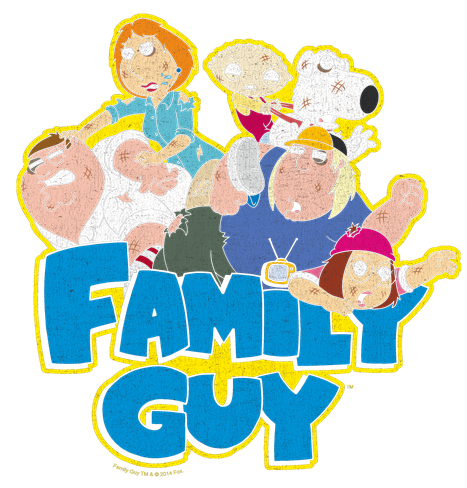 Family Guy Logo Png File (teal, black)