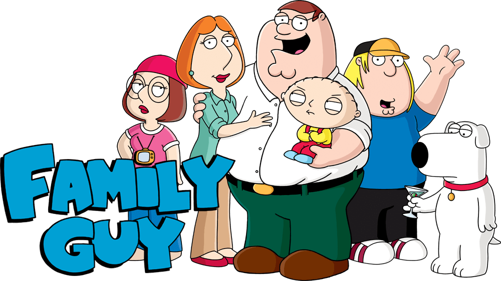 Family Guy Logo Png Photos (teal, green, white, black, pink)