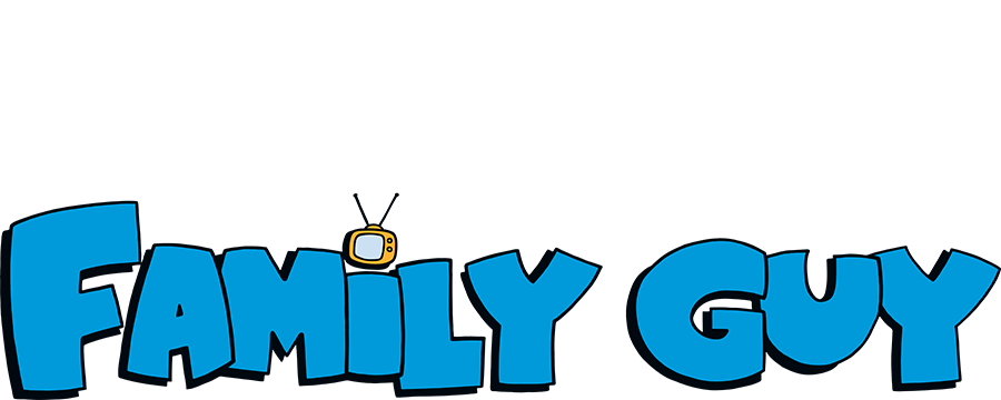 Family Guy Logo Png Pic (teal, black, gray, white)