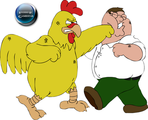 Family Guy Png Transparent Image (green, white, black, gold, silver)