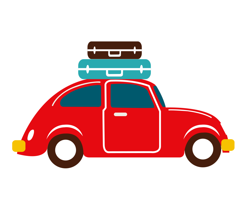 Family Vacation Vector Png Pic (teal, white, red, black, silver)