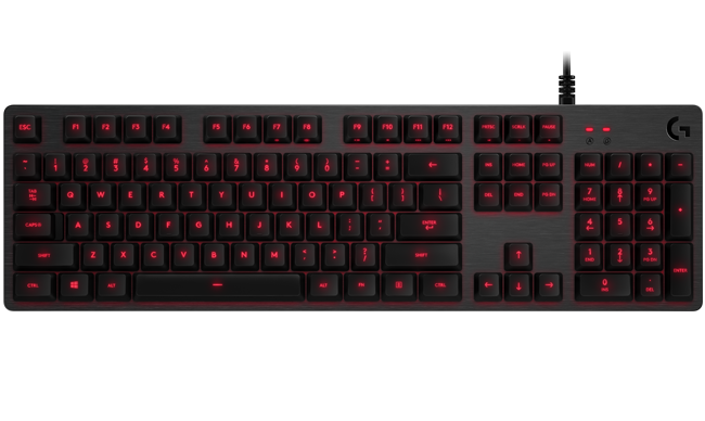 Gaming Keyboard Png Picture (black, white)