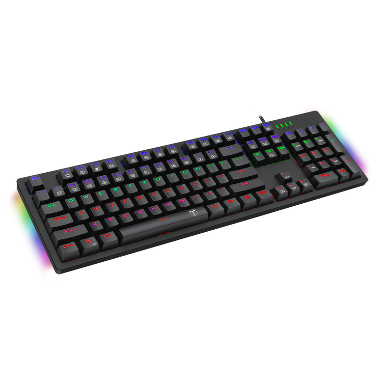 Gaming Keyboard Transparent Png (indigo, black)