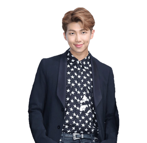 Namjoon Cute Png File (black)