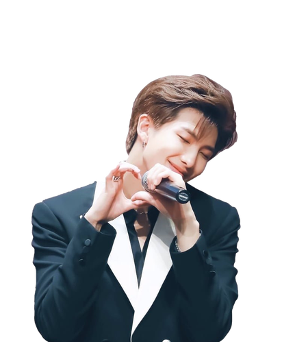 Namjoon Png Transparent Image (black, white)