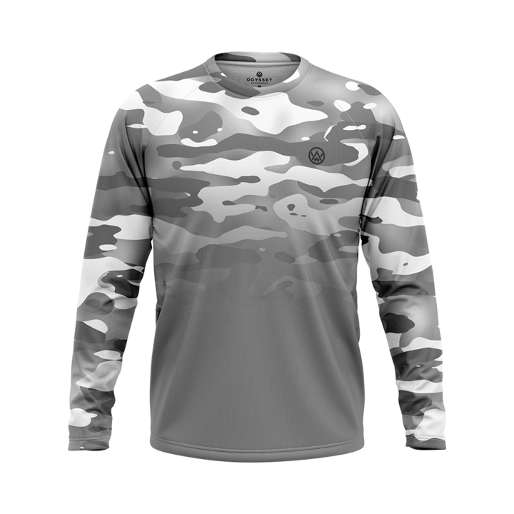 Camouflage T Shirt Png Isolated Image (black, gray)