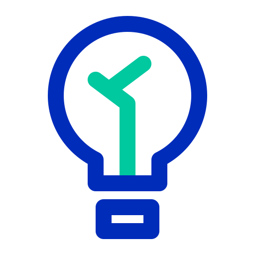 Lamp Bulb Creative Idea Icon Free Nobackground Png Icon Download (navy, blue, black, teal)