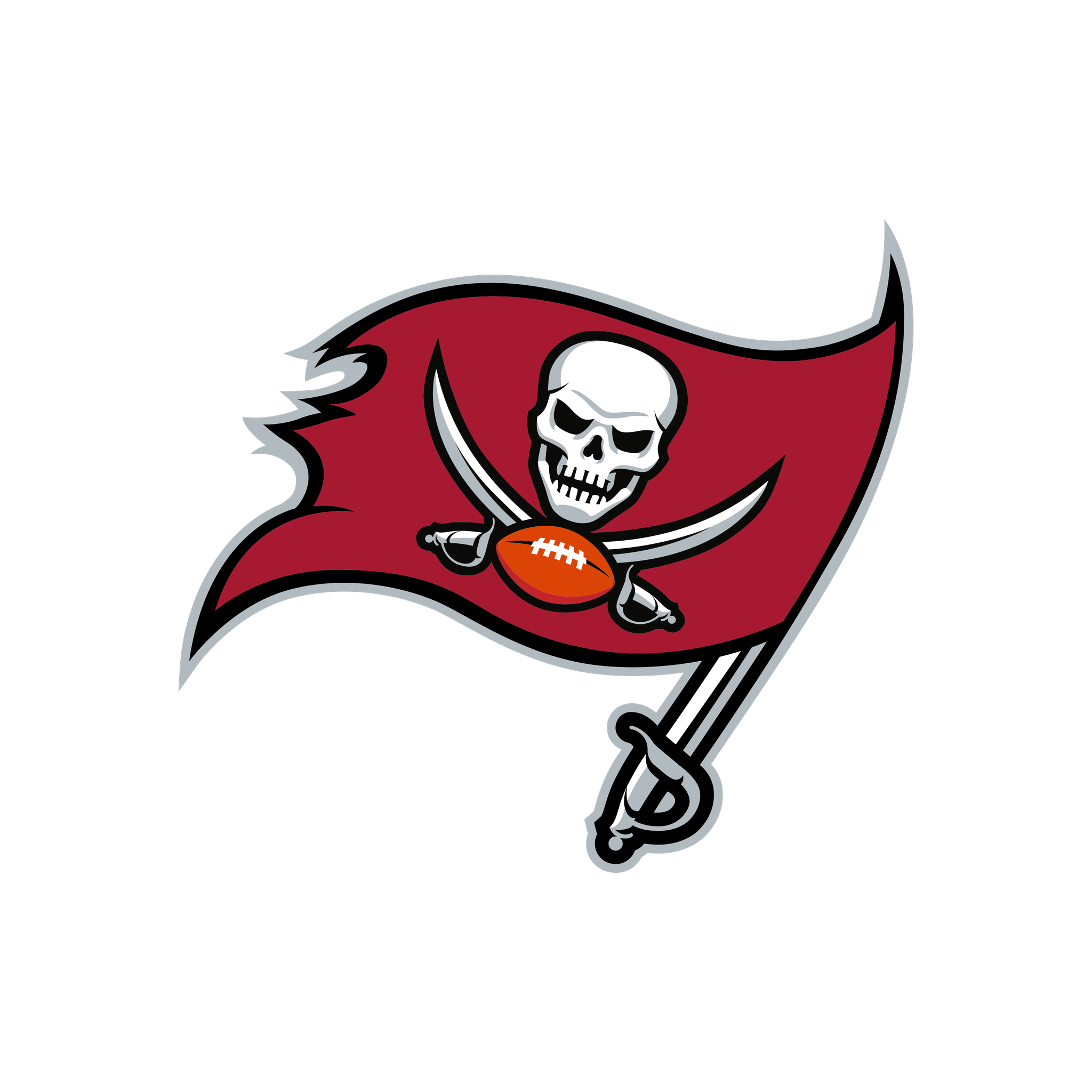 Tampa Bay Buccaneers Png Photo (maroon, black, white)