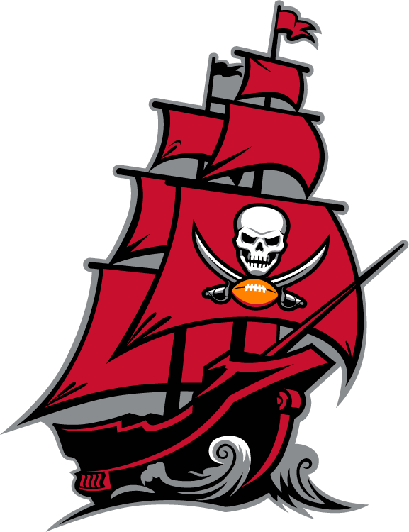 Tampa Bay Buccaneers Transparent Background (black, red)