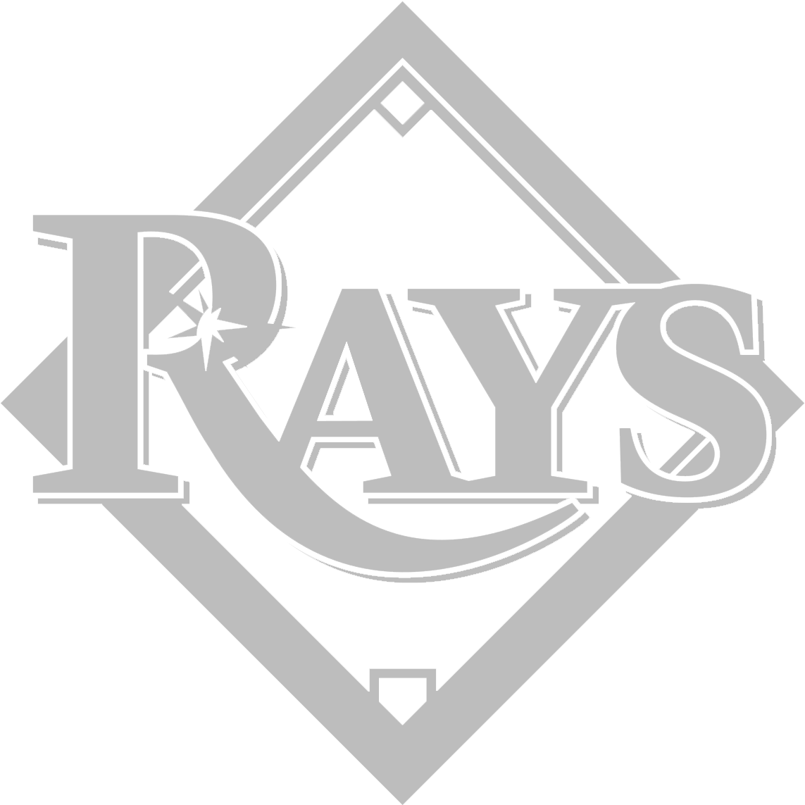 Tampa Bay Rays Png Image (black, gray, silver)