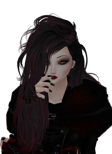 Vampire Anime Girl Transparent Images Png (black)