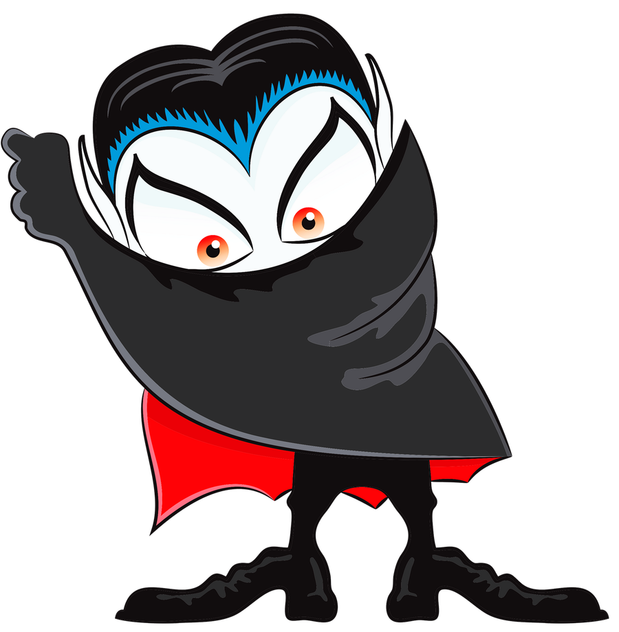 Vampires Png Isolated Transparent Image (black, red, white)