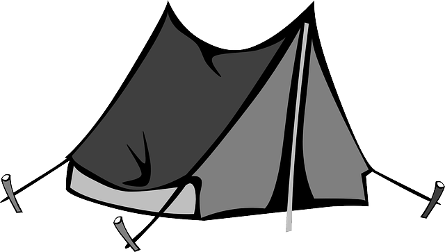 Campsite Png Clipart (white, indigo, black, gray)