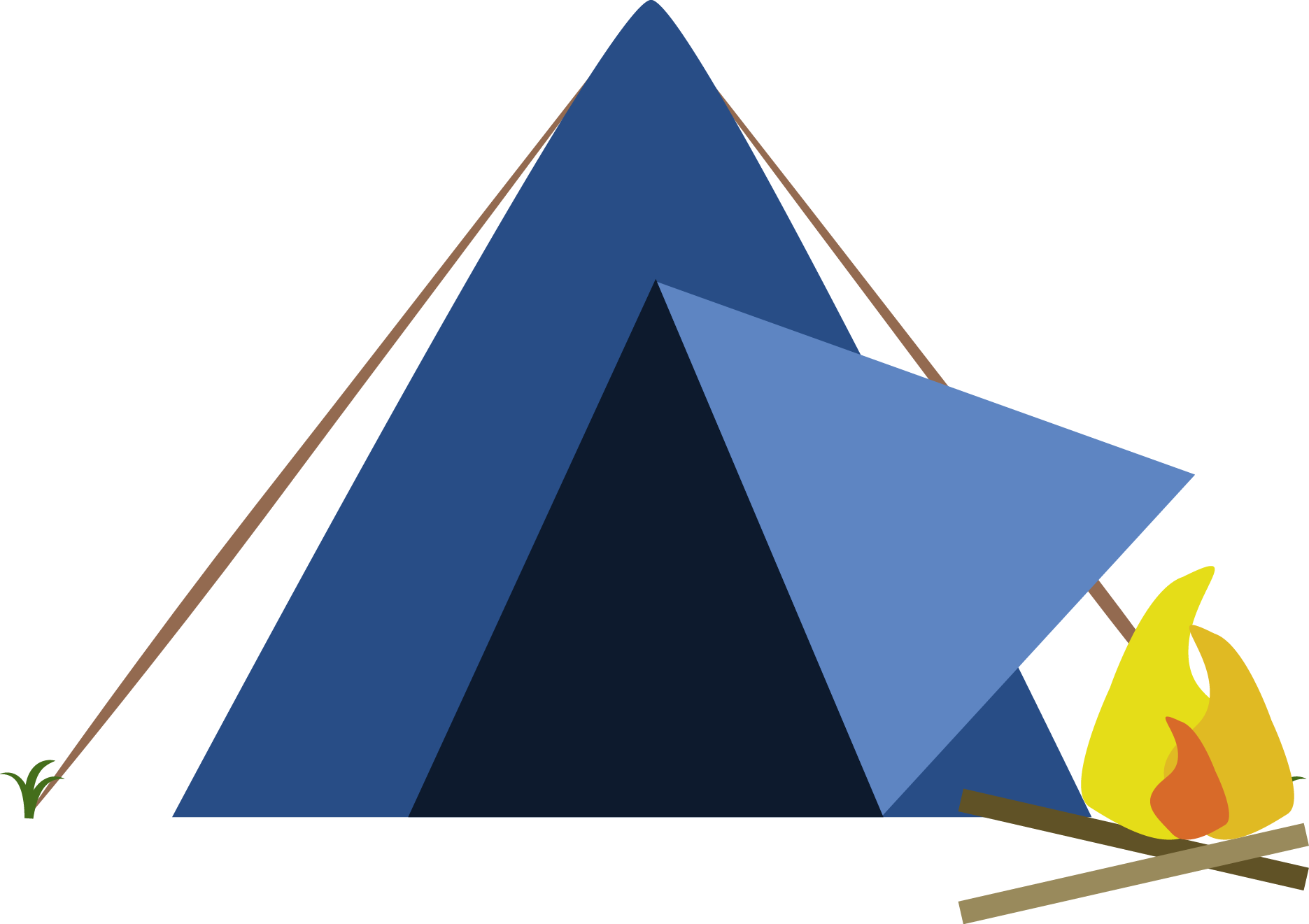 Campsite Png Hd (indigo, teal, white, black, gray)