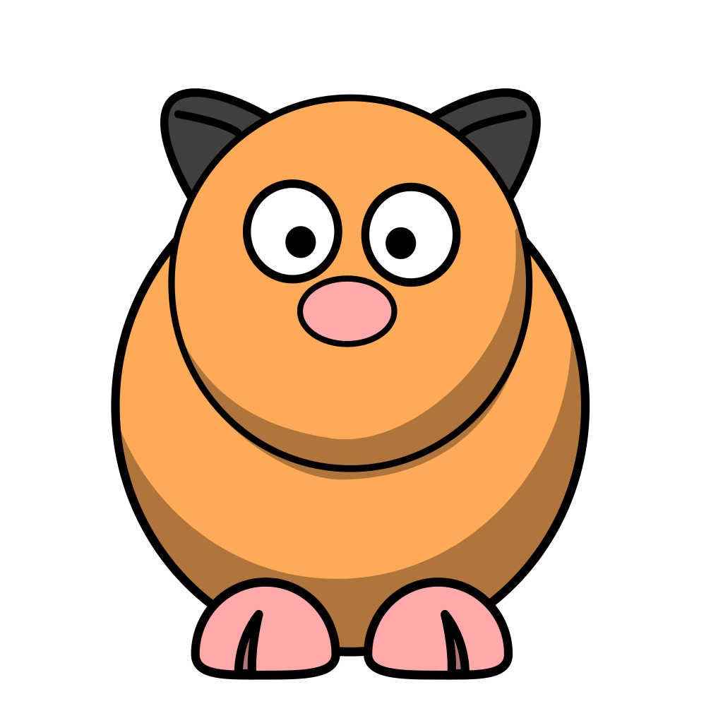 Hamster Png Isolated Hd (salmon, chocolate, white, black, pink)