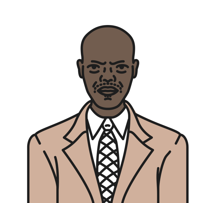 Samuel L. Jackson Png Pic (silver, gray)