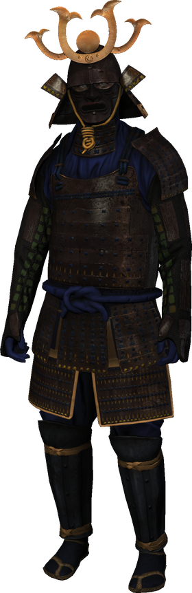 Samurai Png Pic (black)