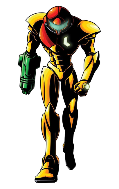 Samus Aran Png File (black)