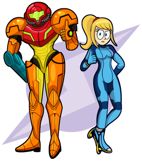 Samus Aran Png Photo (lavender, black, orange, silver, greenish blue)