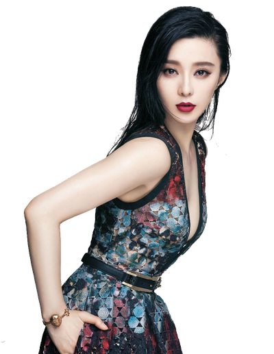 Fan Bingbing Png Pic (black, beige, pink)