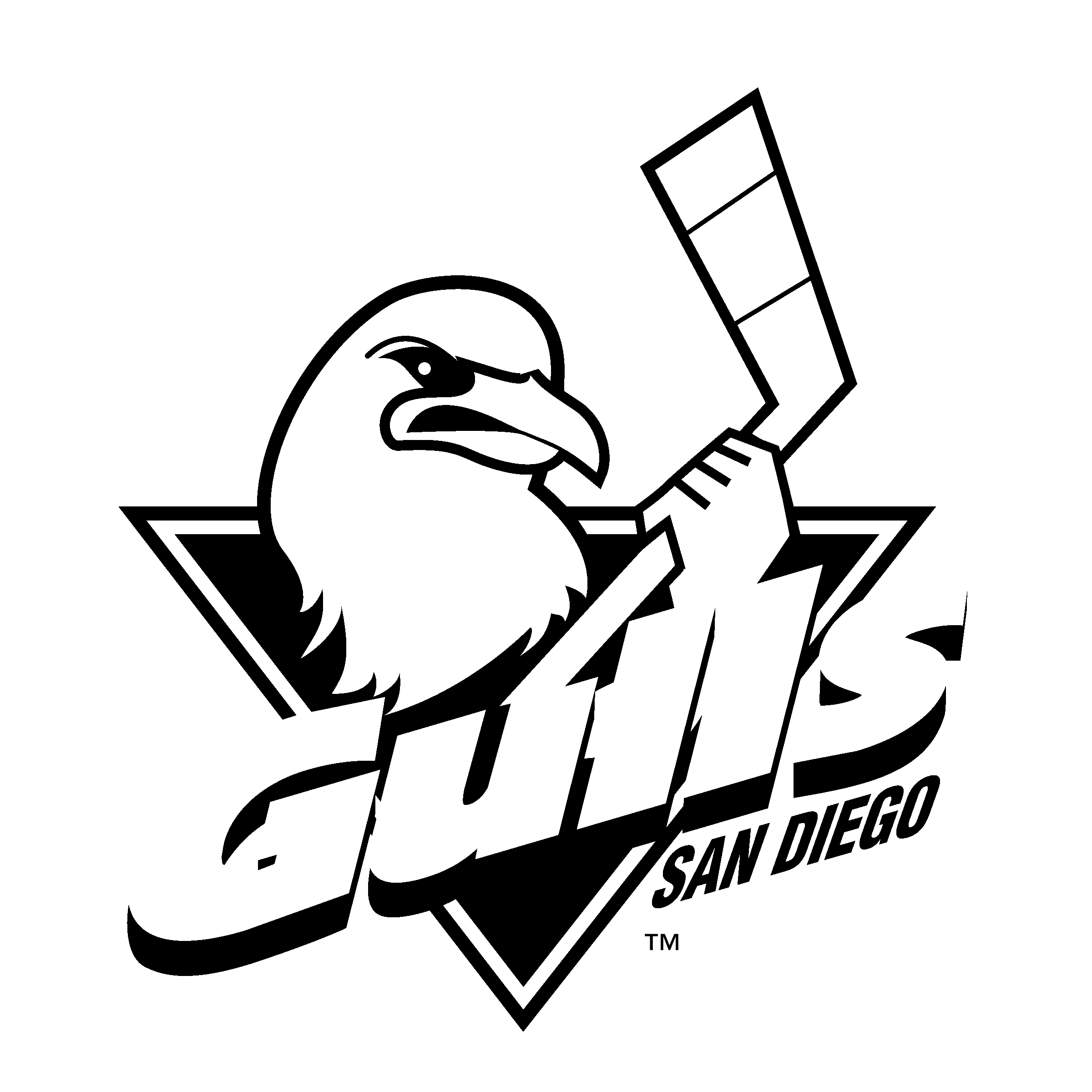 San Diego Gulls Png Hd (lavender, white, black, silver, gray)