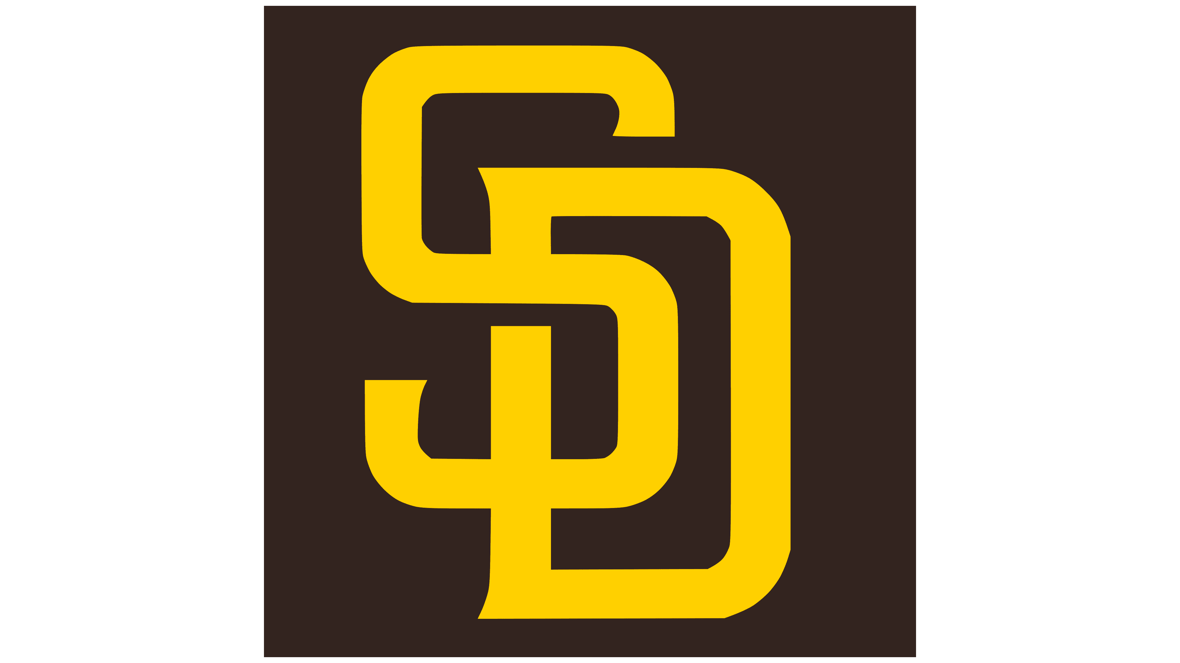 San Diego Padres Png Image (black, gold, green, gray)