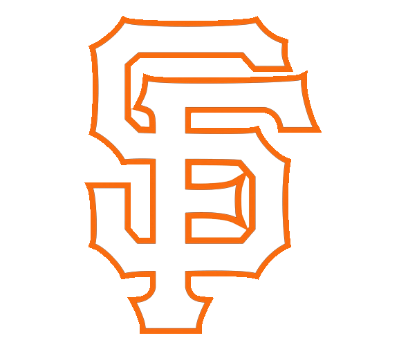 San Francisco Giants Png (pink, white, black, maroon, chocolate)