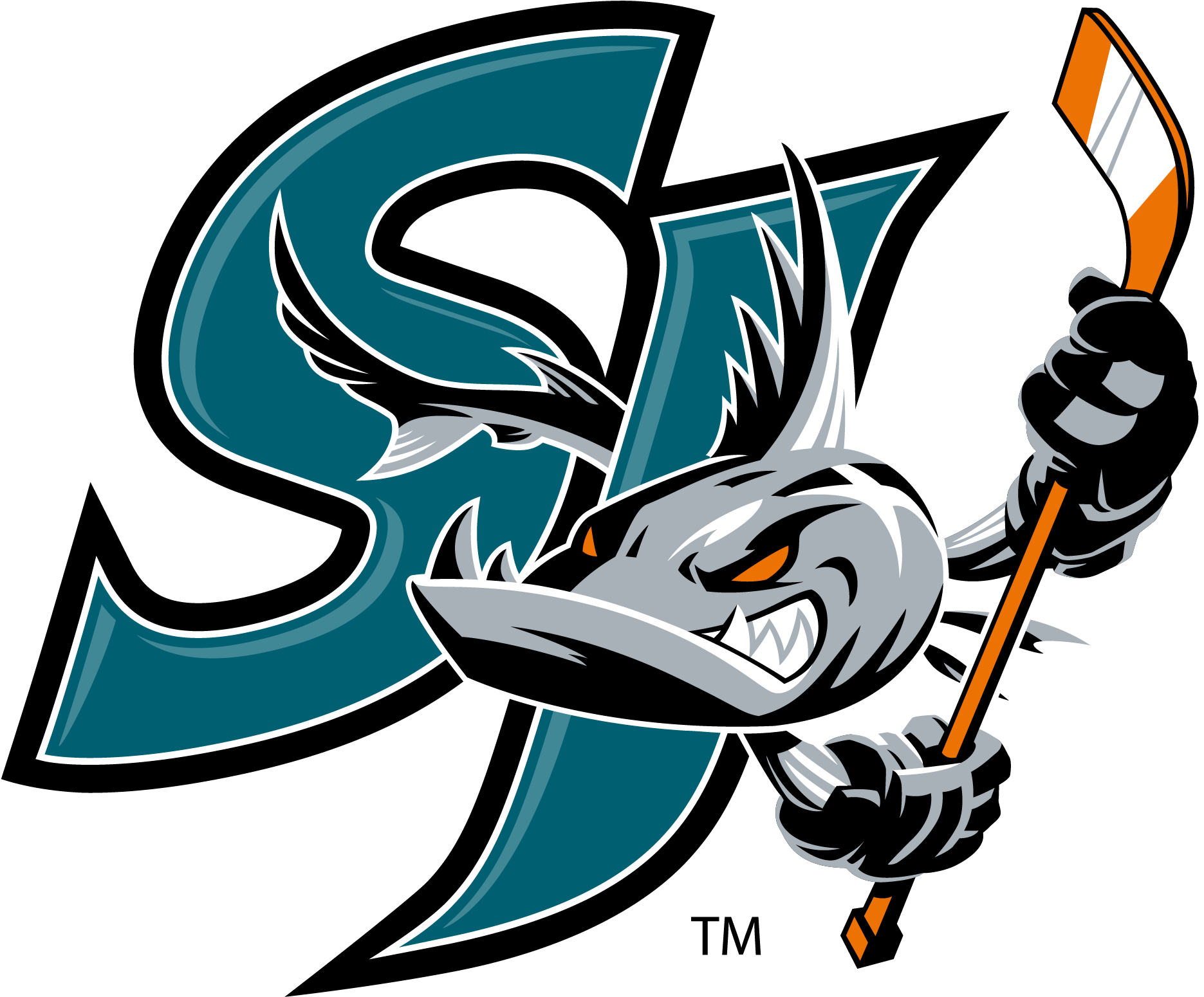 San Jose Barracuda Png Hd (black, silver, white, teal)