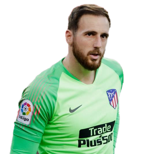 Jan Oblak Png Transparent (white, mint)