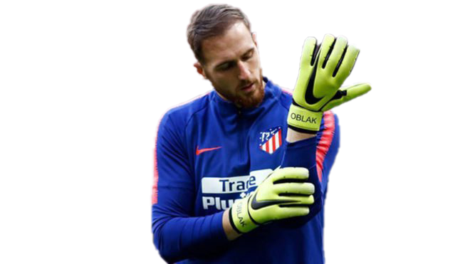 Jan Oblak Png (white, black)