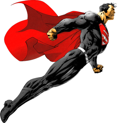 Man Of Steel Background Isolated Png (red, black)