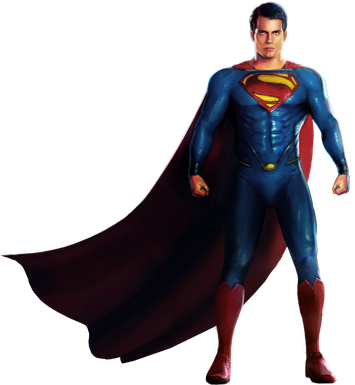 Man Of Steel Png (black)