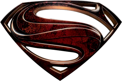 Man Of Steel Transparent Background (black)