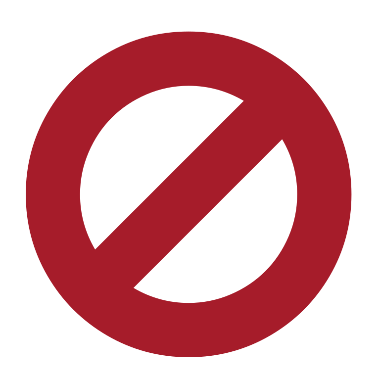 Ban Png Transparent Image (maroon, black)