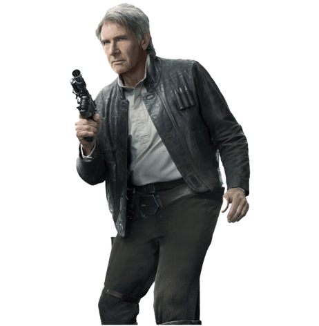 Han Solo Background Png (black)