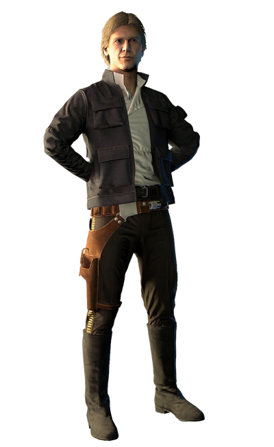 Han Solo Png Background Image (black)